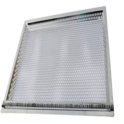 RK Bakeware China Foodservice NSF Personalizado 4 lados perforados 304 Acero inoxidable bandeja seca