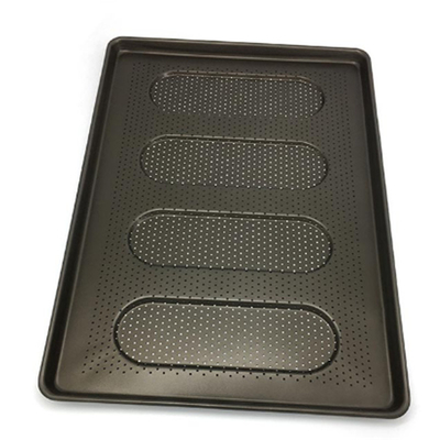 RK Bakeware China Foodservice NSF No adhesivo de aluminio de la sartén perforada