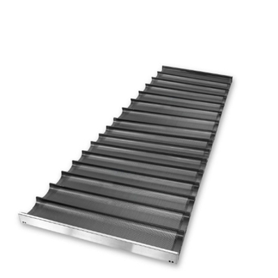 RK Bakeware China Foodservice NSF 800X600 Durashield Revestimiento del canal de la bandeja de la baguette