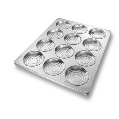 RK Bakeware China Foodservice NSF Glaze No adhesivo Rectangular Cuadrado de aluminio Pizza horneador