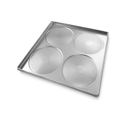 RK Bakeware China Foodservice NSF Glaze No adhesivo Rectangular Cuadrado de aluminio Pizza horneador