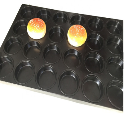 RK Bakeware China Foodservice NSF Glaze No adhesivo bandeja de horneado de hamburguesas de 4,5 y 5 pulgadas