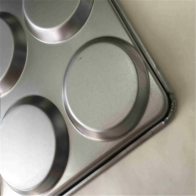 RK Bakeware China Foodservice NSF Glaze No adhesivo bandeja de horneado de hamburguesas de 4,5 y 5 pulgadas
