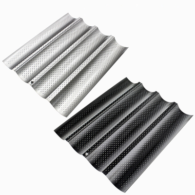 RK Bakeware China Foodservice NSF Aluminio Glase Pan de pan de carne Baguette Tienda de hornear