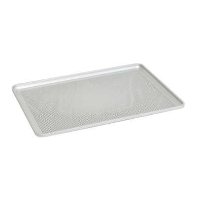 RK Bakeware China Foodservice 30694 StayFlat Full Size NSF 16 Gauge 18 &quot;X 26&quot; Banda en el borde de la hoja de aluminio horno de horno