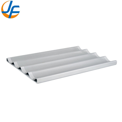 Rk Bakeware China Aluminio 5 panes bandeja de baguette / sartén de pan francés