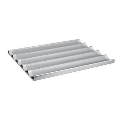Rk Bakeware China Aluminio 5 panes bandeja de baguette / sartén de pan francés