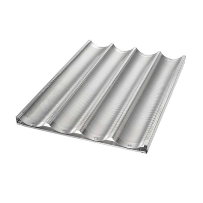 Rk Bakeware China Aluminio 5 panes bandeja de baguette / sartén de pan francés