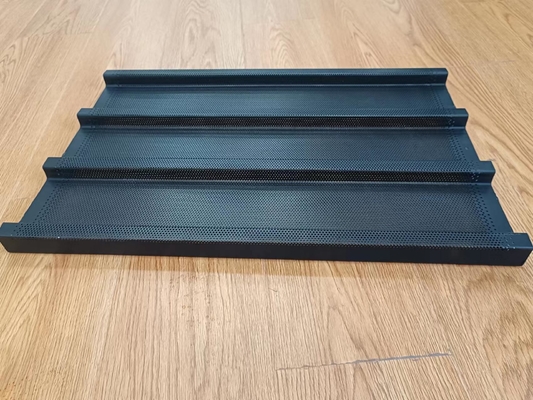 Rk Bakeware China-3 Moldes Para Pan Chapata bandeja de horneado de aluminio