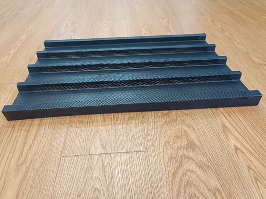 Rk Bakeware China-3 Moldes Para Pan Chapata bandeja de horneado de aluminio