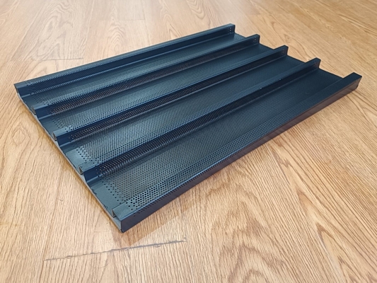 Rk Bakeware China-3 Moldes Para Pan Chapata bandeja de horneado de aluminio