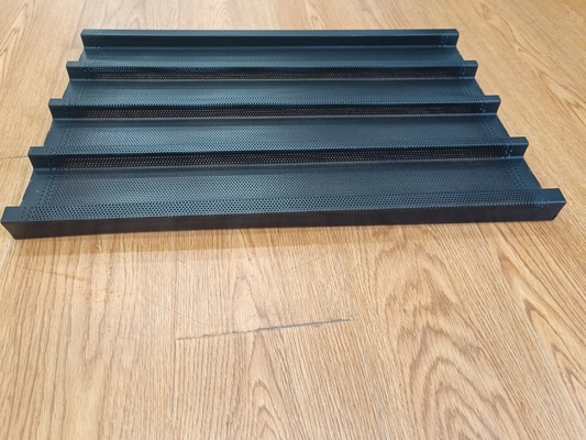 Rk Bakeware China-3 Moldes Para Pan Chapata bandeja de horneado de aluminio