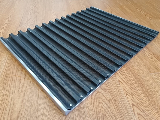 Rk Bakeware China 14 moldes PARA Pan Frances Baguette de aluminio bandeja de horneado bandeja de pan francesa
