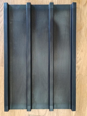 Rk Bakeware China 14 moldes PARA Pan Frances Baguette de aluminio bandeja de horneado bandeja de pan francesa