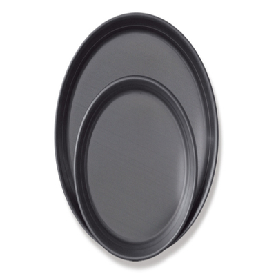 RK Bakeware China Foodservice NSF Aluminio de abrigo anodizado duro bandeja para hornear pizza para panadería industrial