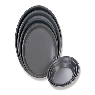 RK Bakeware China Foodservice NSF Aluminio de abrigo anodizado duro bandeja para hornear pizza para panadería industrial