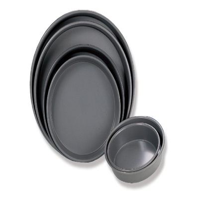 RK Bakeware China Foodservice NSF Aluminio de abrigo anodizado duro bandeja para hornear pizza para panadería industrial