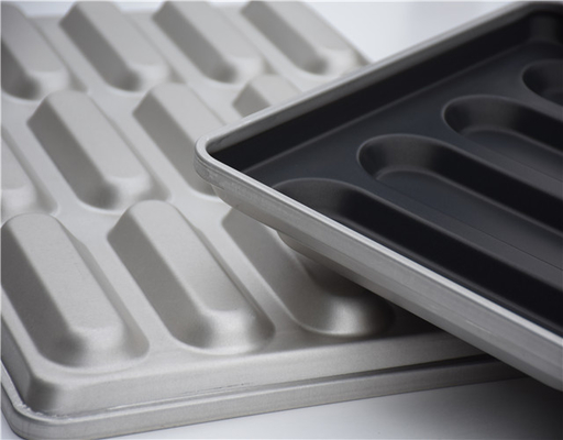 Pansilla de pizza de aluminio plateado de 2.0 mm para compradores B2B