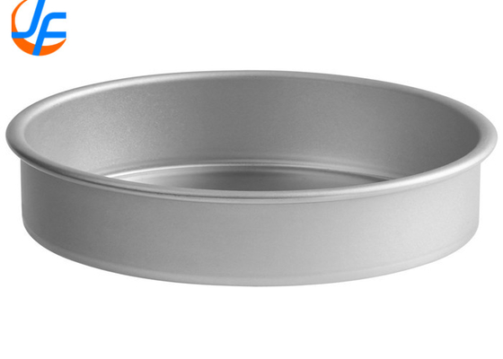 RK Bakeware China Foodservice NSF 10 pulgadas de aluminio de capa redonda molde de pastel y lateral recto Deep Dish Pizza Pan