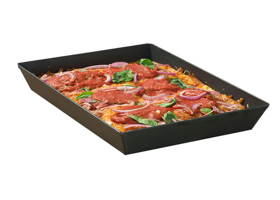 RK Bakeware China Foodservice NSF Commercial Hard Coat de aluminio en la sartén de pizza / Detroit en la sartén de pizza 8 &quot;x 10&quot; x 2.38&quot;