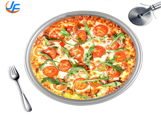 RK Bakeware China Foodservice NSF Redondo de aluminio en la bandeja de la torta de la bandeja de aluminio de la pizza de la bandeja de aluminio