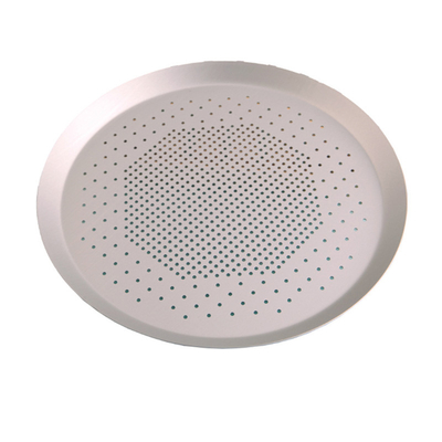 RK Bakeware China Anodo duro perforado de corteza delgada sartén de pizza para pizzería