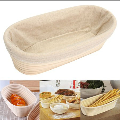 RK Bakeware China Foodservice NSF Redonda Cesta de prueba de rotín natural hecha a mano