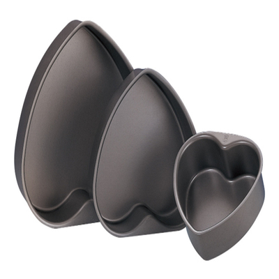 Rk Bakeware China Rectángulo de capa dura perforada con corteza delgada de aluminio Pizza molde