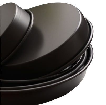 Rk Bakeware China-Hard Coat Anodizado de aluminio Pizza Hut Pizza Pan para las tiendas comerciales de pizza