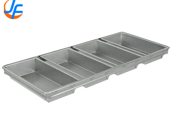 RK Bakeware Servicio de alimentos NSF Comercial 4 correas Panes de pan de aluminio con vidrio