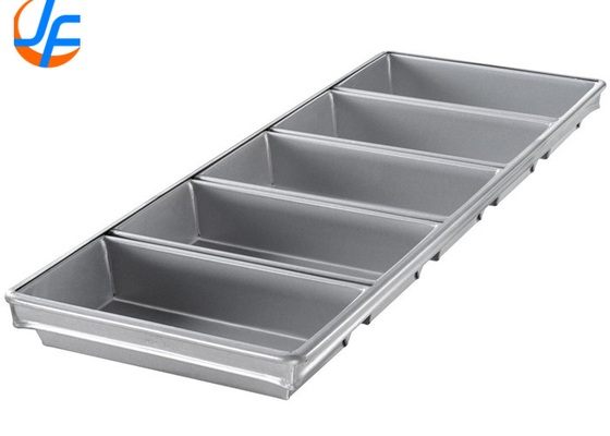 RK Bakeware Servicio de alimentos NSF Comercial 4 correas Panes de pan de aluminio con vidrio