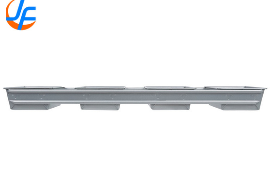 RK Bakeware Servicio de alimentos NSF Comercial 4 correas Panes de pan de aluminio con vidrio