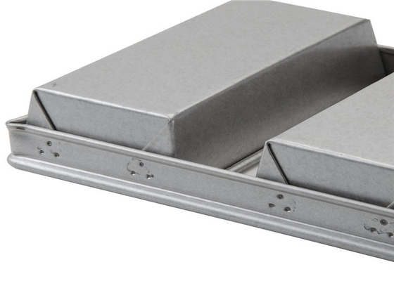 RK Bakeware China Foodservice NSF 4 correas Pullman Paneles de pan, Pan de pan de acero aluminizado Caja de sándwich