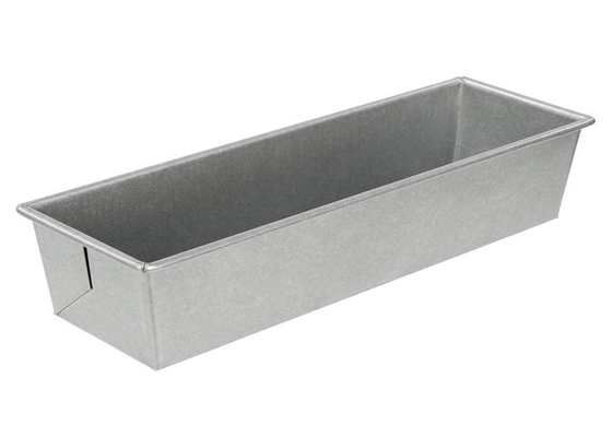 RK Bakeware China Foodservice NSF 900g Pullman Panecillo de pan de aluminio / lata de pan de aluminio 13 9/16 X 4 9/16 X 4