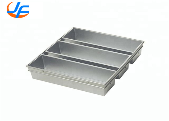 RK Bakeware China-acero aluminizado 3 correas Rye Mackies Pan de pan glaseado