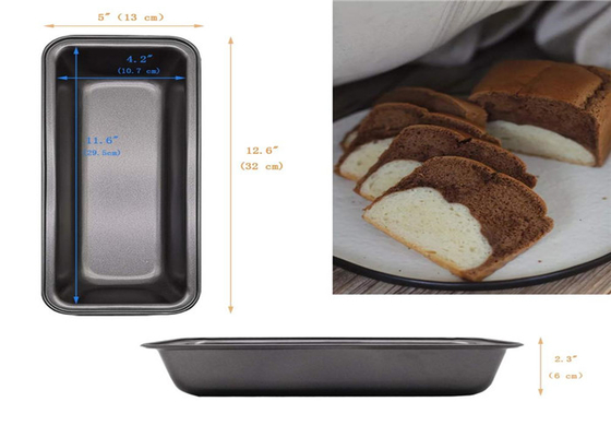 RK Bakeware China Foodservice NSF 340g Pullman Pan de pan / no adhesivo Pan largo de lata de acero de lata de pan