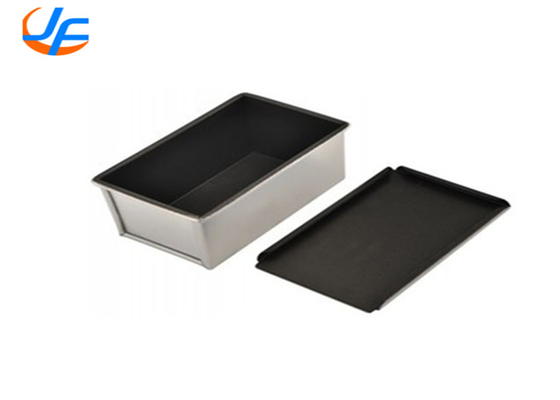 RK Bakeware China Foodservice NSF Sandwich Pan Pan Pullman Panes de pan de aluminio, cuadrados Panes de pan con tapa