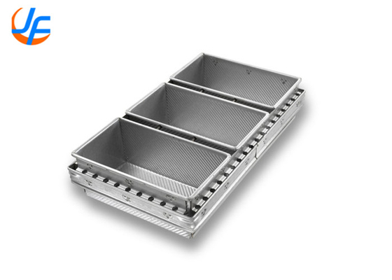 RK Bakeware China Foodservice NSF Panes comerciales de pan de aluminio / Pans de pan de Pullman con correa especial