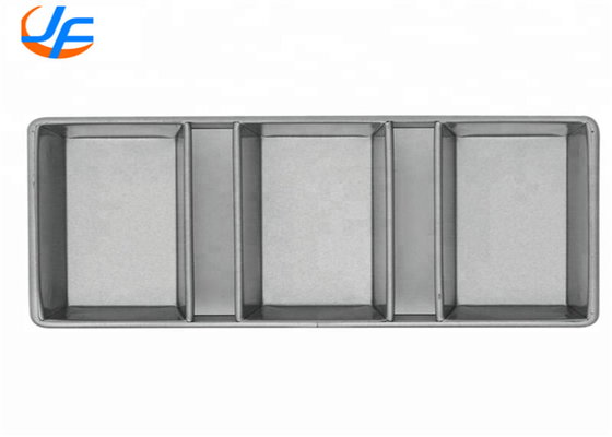 RK Bakeware China- 4 correas Pans de pan de aluminio no adhesivo/ Pan de pan aluminizado
