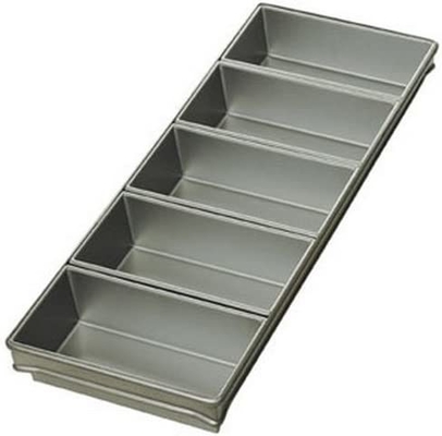 Rk Bakeware China-Foodservice 904935 Bakeware comercial de 12,25 pulgadas x 4,5 pulgadas 3 bandejas de pan