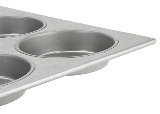 RK Bakeware China-Mackies Rollo de cacahuete glaseado con silicona/Jumbo Muffin Pan