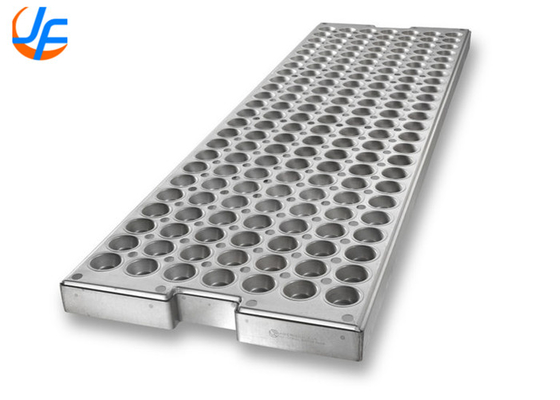RK Bakeware China-42865 Chicago Metallic 48 Cup 2.2 oz. acero acristalado aluminizado especial brownie mordedura sartén