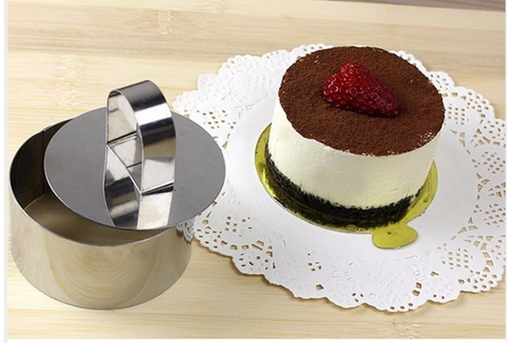 RK Bakeware China Foodservice NSF Anillo de mousse de acero inoxidable de 8 pulgadas