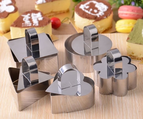 RK Bakeware China Foodservice NSF Cuadrado en forma de anillo de mousse anillo de pastelería