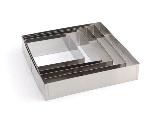RK Bakeware China Foodservice NSF Molde de pastel ajustable Anillo de horneado pequeño Molde de sartén