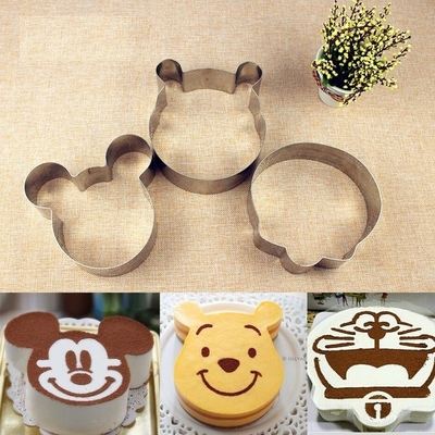 RK Bakeware China Foodservice NSF Acero inoxidable dibujos animados Mousse anillo pastel anillo
