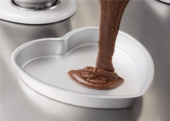 RK Bakeware China Foodservice NSF 142*134*55 Aluminio en forma de corazón Torta sartén de fondo suelto