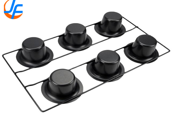 RK Bakeware China Foodservice NSF 6 tazas de acero inoxidable No adhesivo