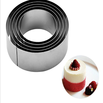 Rk Bakeware China- 304 de acero inoxidable Mousse anillo de pastel