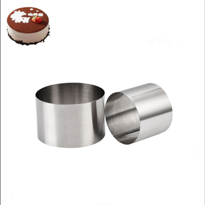 Rk Bakeware China- 304 de acero inoxidable Mousse anillo de pastel